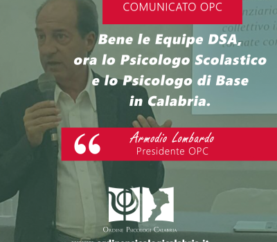 Psicologo Scolastico e di Base Calabria OPC